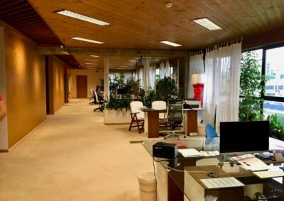 Renovation de sol open space Lyon 7eme secteur Gerland