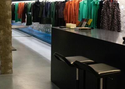 Renovation sol boutique Lyon Centre