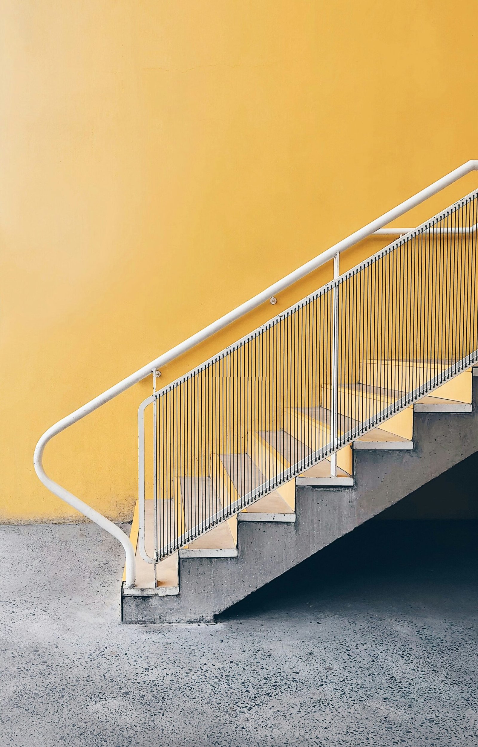 Habillage escalier PVC immeuble Lyon copropriété.